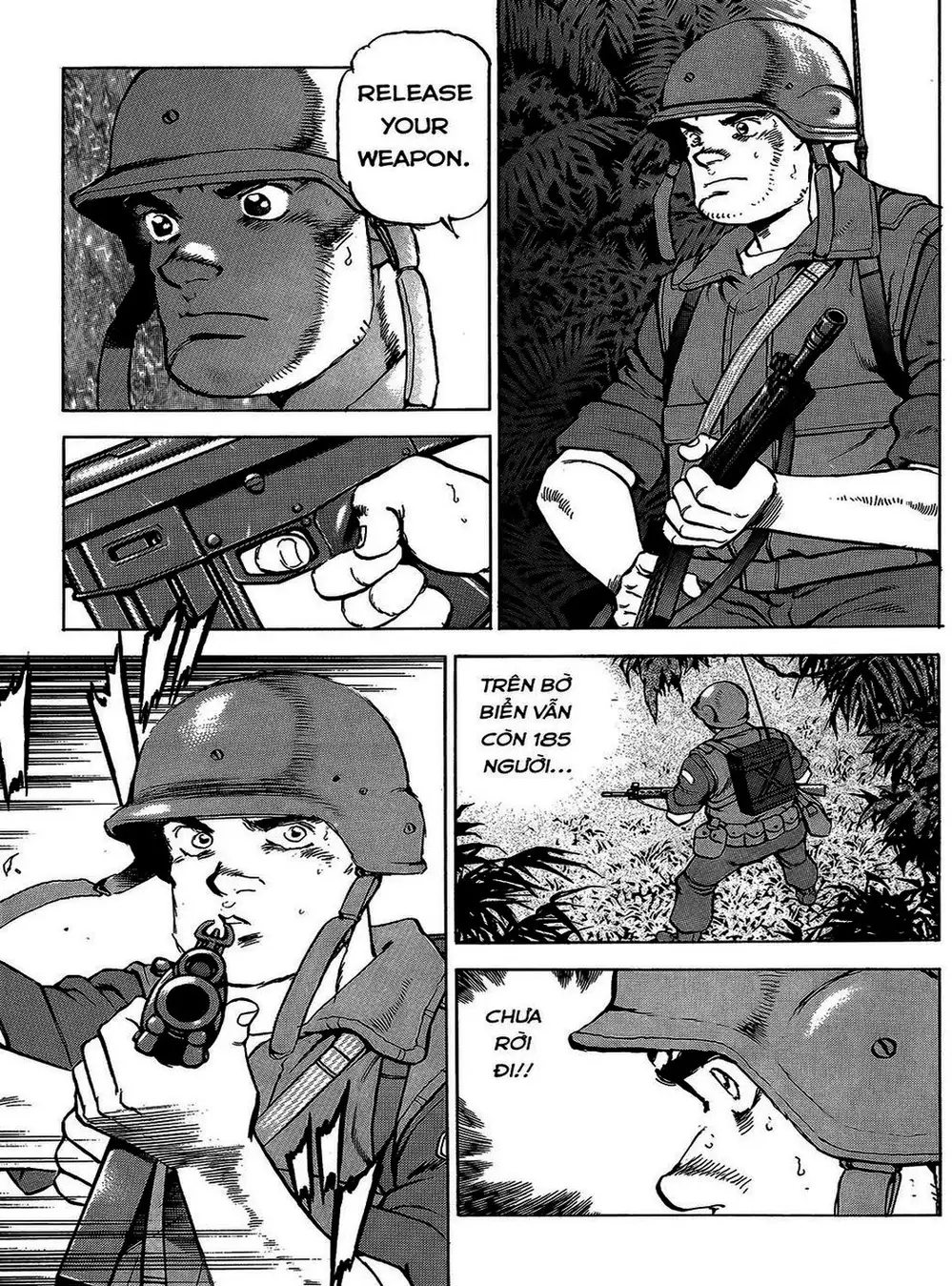 Truyện Tranh Con Diệc Đen - Zipang trang 4