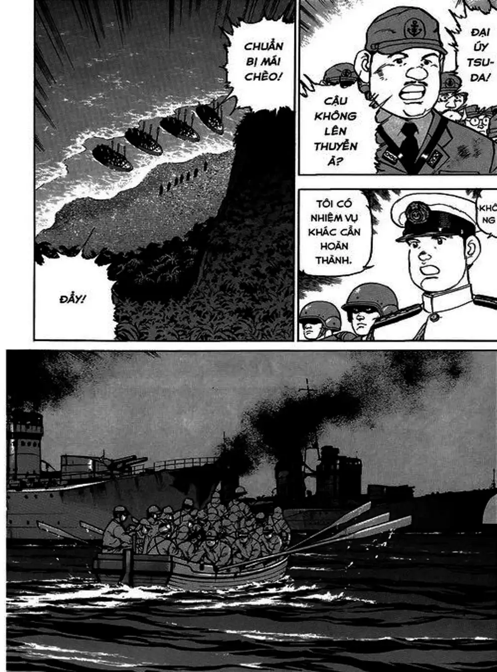 Truyện Tranh Con Diệc Đen - Zipang trang 4