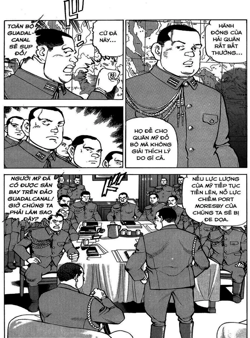 Truyện Tranh Con Diệc Đen - Zipang trang 4