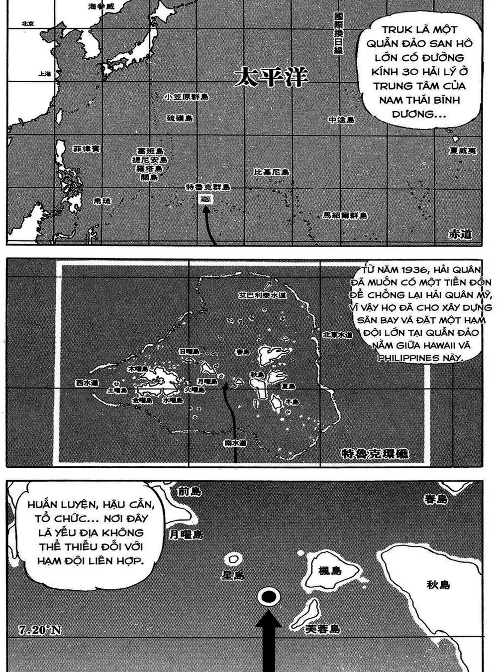 Truyện Tranh Con Diệc Đen - Zipang trang 4