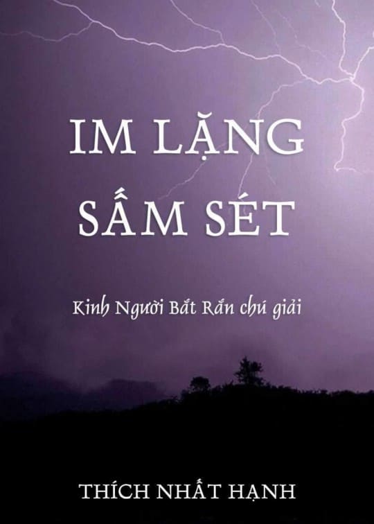 Ảnh bìa sách Im Lặng Sấm Sét - Kinh Người Bắt Rắn