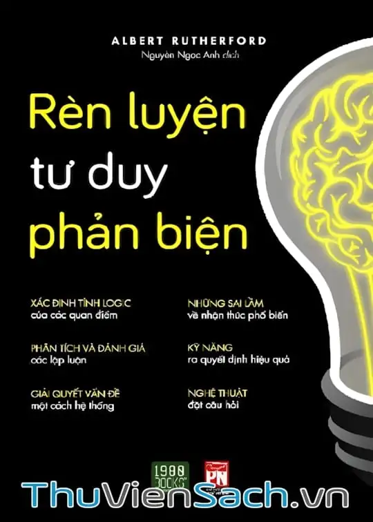 Ảnh bìa sách Rèn Luyện Tư Duy Phản Biện