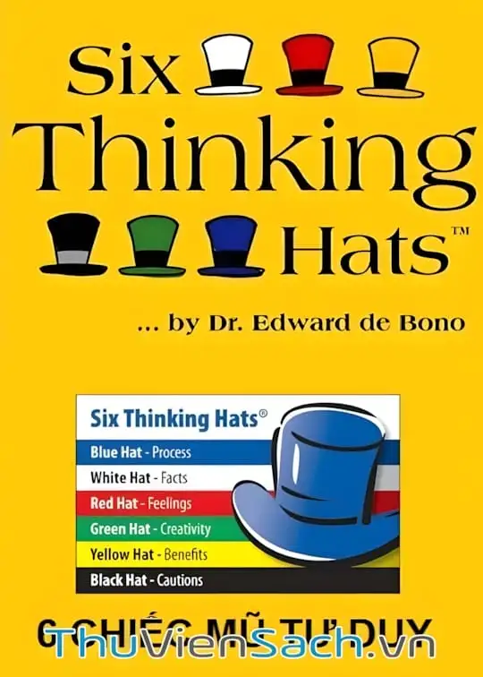 Ảnh bìa sách Sáu Chiếc Mũ Tư Duy