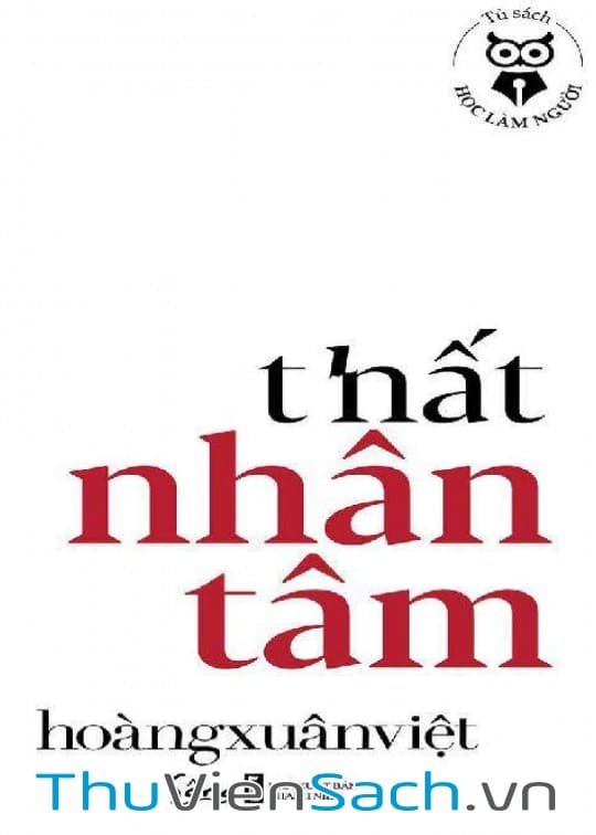 Ảnh bìa sách Thất Nhân Tâm