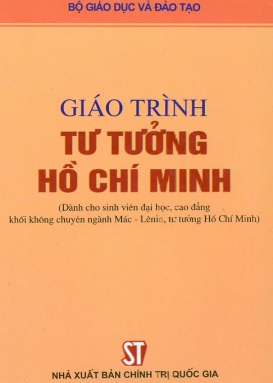 Ảnh bìa sách Giáo Trình Tư Tưởng Hồ Chí Minh