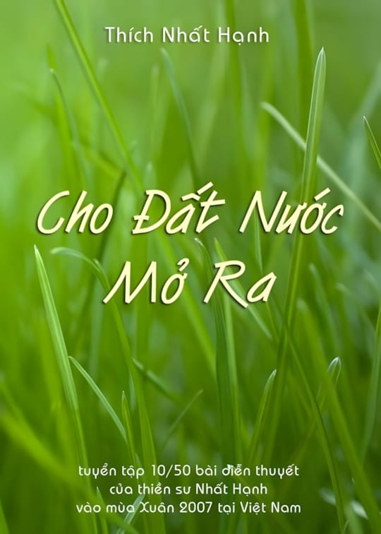 Ảnh bìa sách Cho Đất Nước Mở Ra
