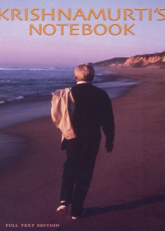 Ảnh bìa sách Sổ Tay Của Krishnamurti