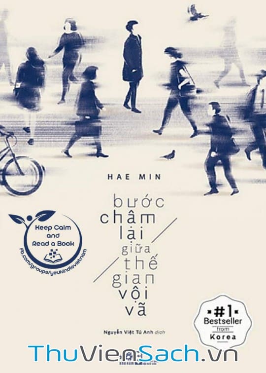 Ảnh bìa sách Bước Chậm Lại Giữa Thế Gian Vội Vã