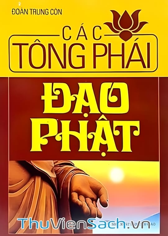 Ảnh bìa sách Các Tông Phái Đạo Phật