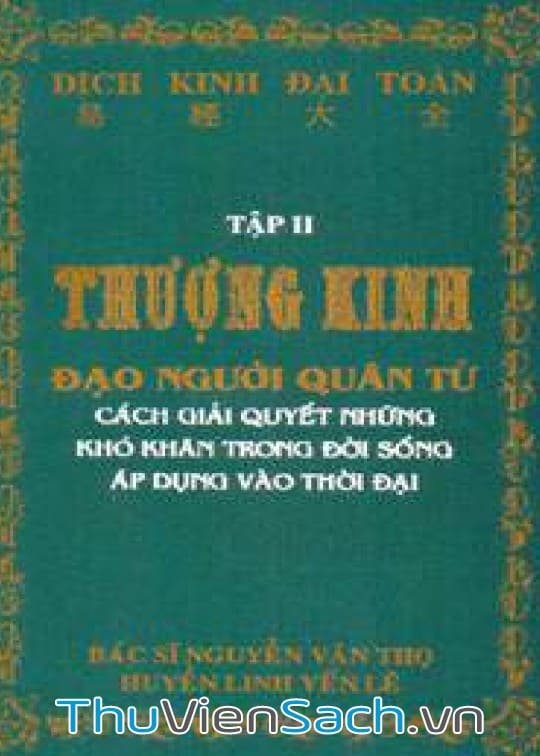 Ảnh bìa sách Dịch Kinh Đại Toàn - Tập 2 Thượng Kinh