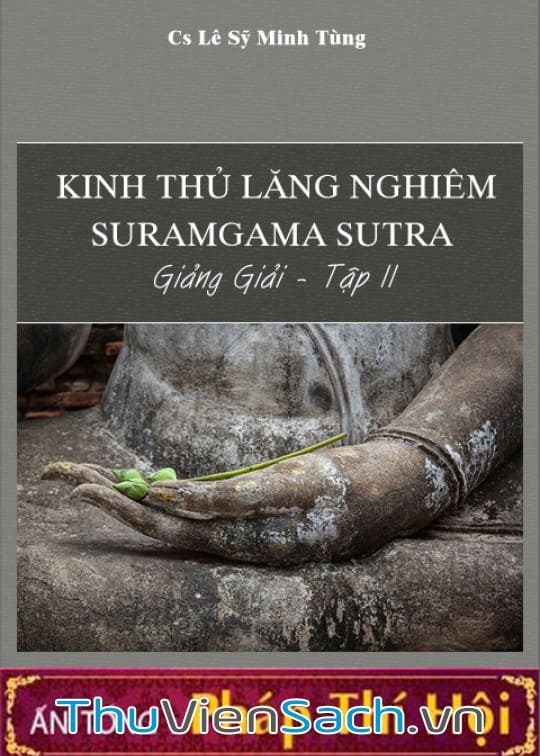 Ảnh bìa sách Kinh Thủ Lăng Nghiêm Giảng Giải