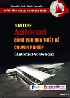 Ảnh Giáo Trình Autocad Cho Nhà Thiết Kế Chuyên Nghiệp