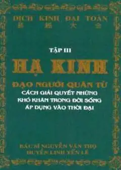 Ảnh Dịch Kinh Đại Toàn - Tập 3 Hạ Kinh