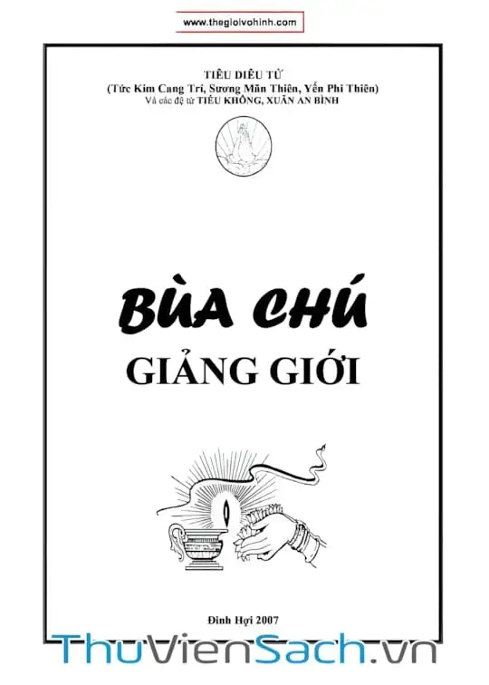 Ảnh bìa sách Bùa Chú Giảng Giới