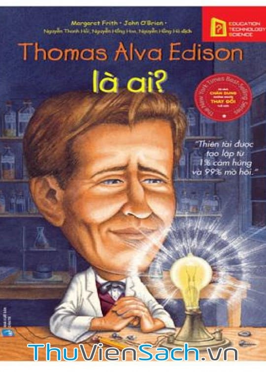 Ảnh bìa sách Thomas Alva Edison Là Ai?