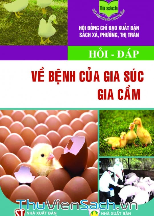 Ảnh bìa sách Hỏi - Đáp Về Bệnh Của Gia Súc, Gia Cầm