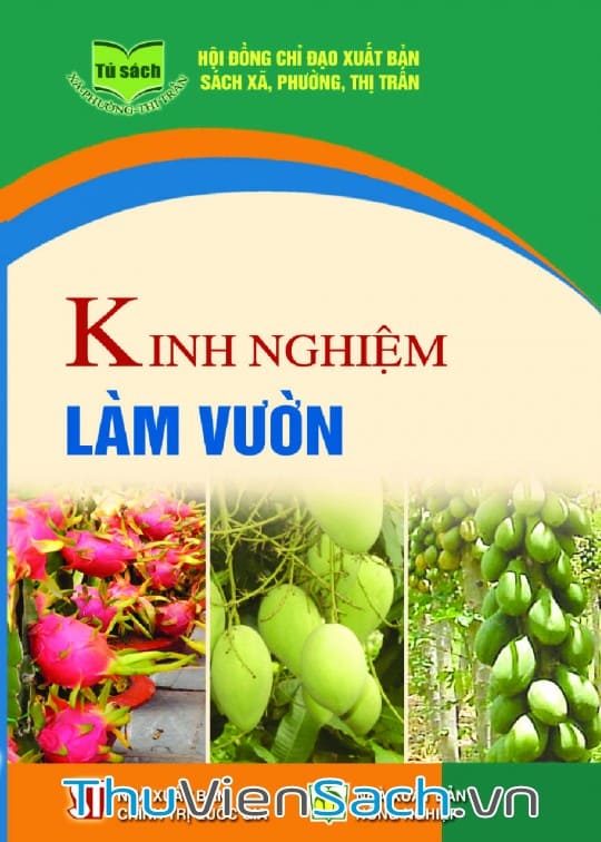 Ảnh bìa sách Kinh Nghiệm Làm Vườn