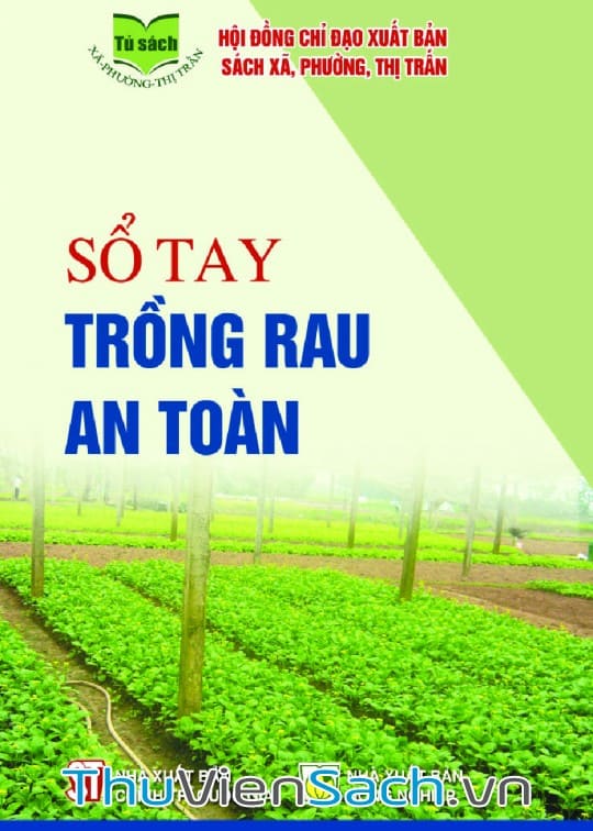 Ảnh bìa sách Sổ Tay Trồng Rau An Toàn