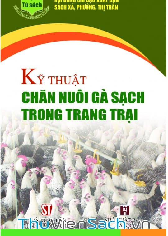 Ảnh bìa sách Kỹ Thuật Chăn Nuôi Gà Sạch Trong Trang Trại