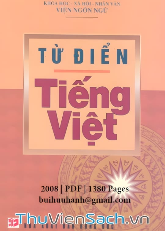 Ảnh bìa sách Từ Điển Tiếng Việt