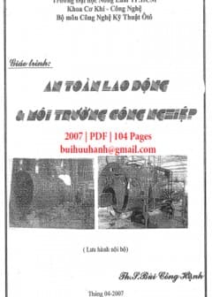 An Toàn Lao Động - Môi Trường Công Nghiệp