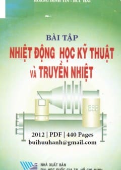 Bài Tập Nhiệt Động Học Kỹ Thuật Và Truyền Nhiệt