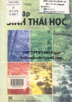 Bài Tập Sinh Thái Học