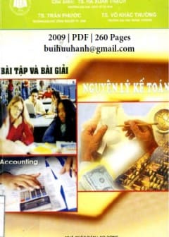 Bài Tập Và Bài Giải Nguyên Lý Kế Toán