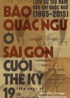 Báo Quấc Ngữ Ở Sài Gòn Cuối Thế Kỷ 19