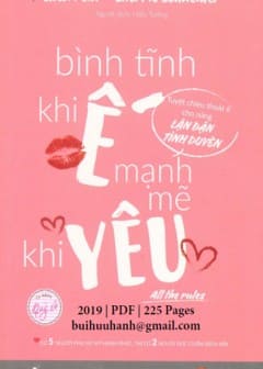 Bình Tĩnh Khi Ế, Mạnh Mẽ Khi Yêu