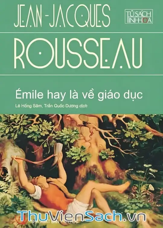 Ảnh bìa sách Émile Hay Là Về Giáo Dục
