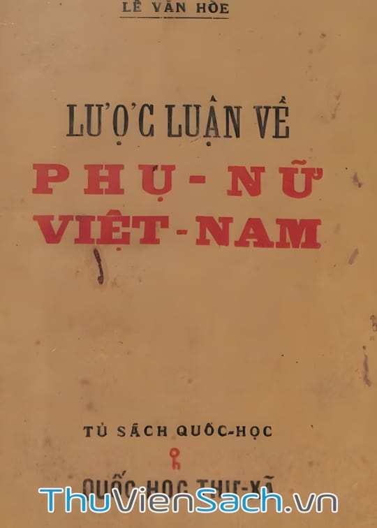 Ảnh bìa sách Lược Luận Về Phụ Nữ Việt Nam