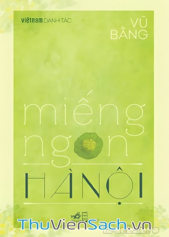 Ảnh bìa sách Miếng Ngon Hà Nội
