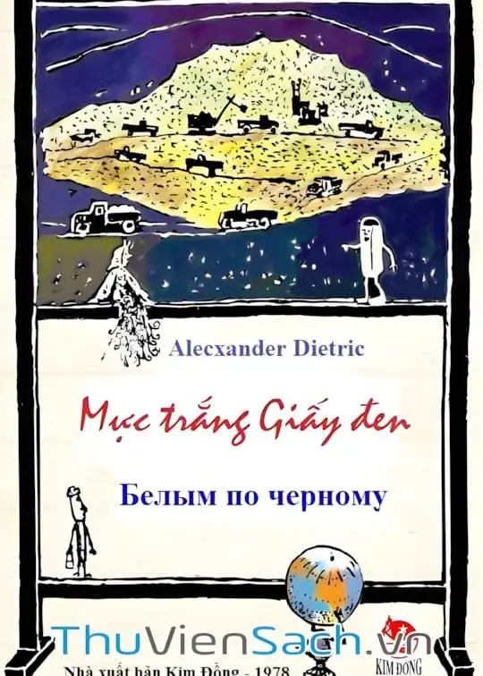 Ảnh bìa sách Mực Trắng Giấy Đen