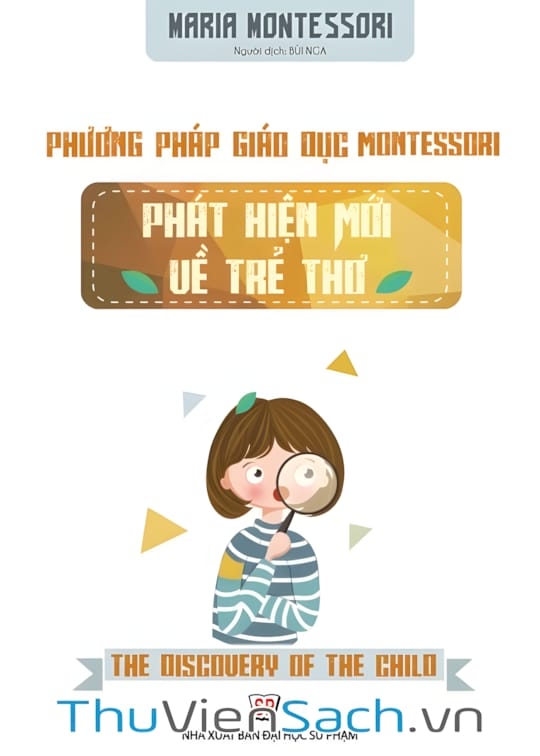 Ảnh bìa sách Phương Pháp Giáo Dục Montessori