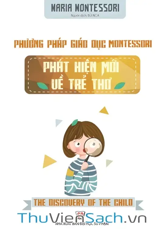 Ảnh bìa sách Phương Pháp Giáo Dục Montessori