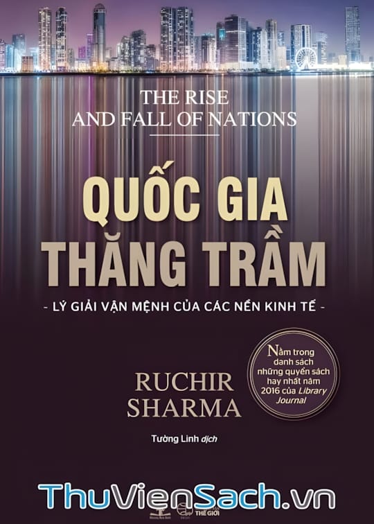 Ảnh bìa sách Quốc Gia Thăng Trầm - Lý Giải Vận Mệnh Của Các Nền Kinh Tế