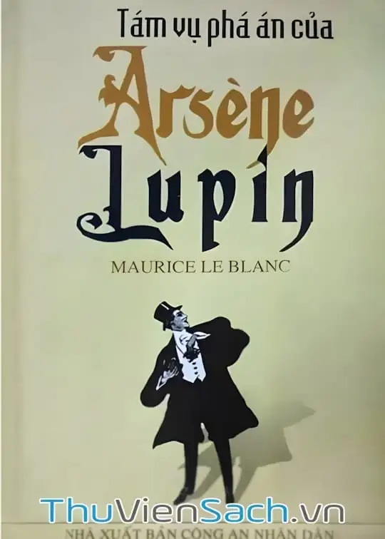 Ảnh bìa sách Tám Vụ Phá Án Của Arsèn Lupin