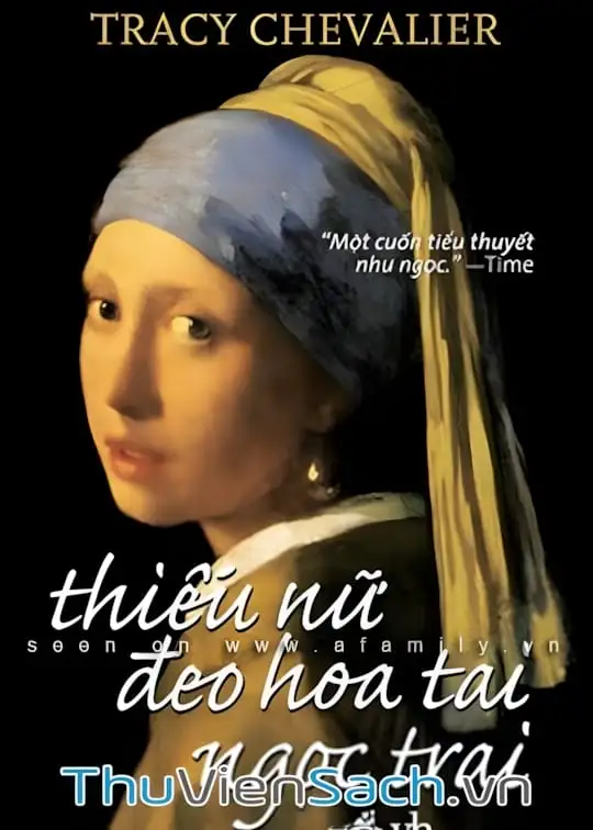 Ảnh bìa sách Thiếu Nữ Đeo Hoa Tai Ngọc Trai