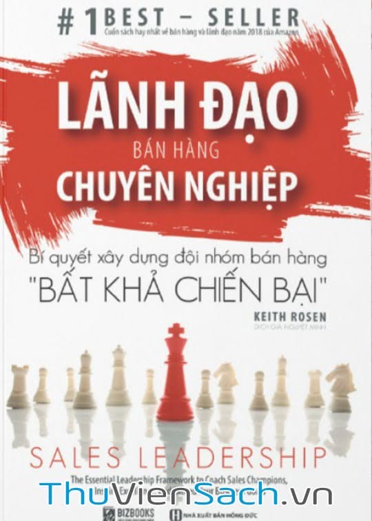 Ảnh bìa sách Lãnh Đạo Bán Hàng Chuyên Nghiệp