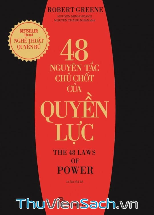 Ảnh bìa sách 48 Nguyên Tắc Chủ Chốt Của Quyền Lực