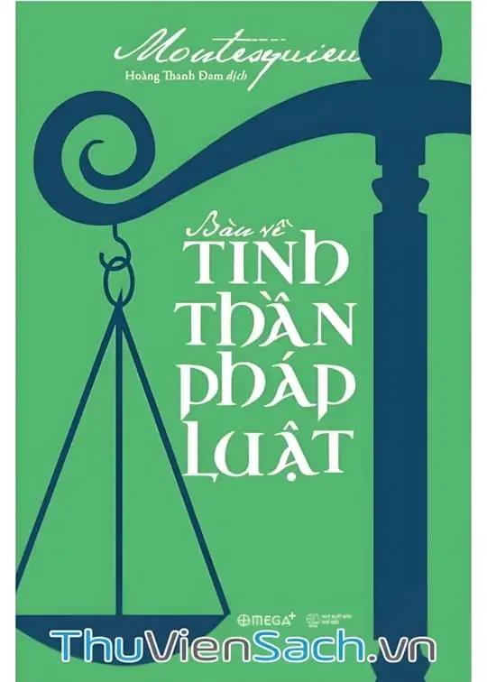 Ảnh bìa sách Bàn Về Tinh Thần Pháp Luật