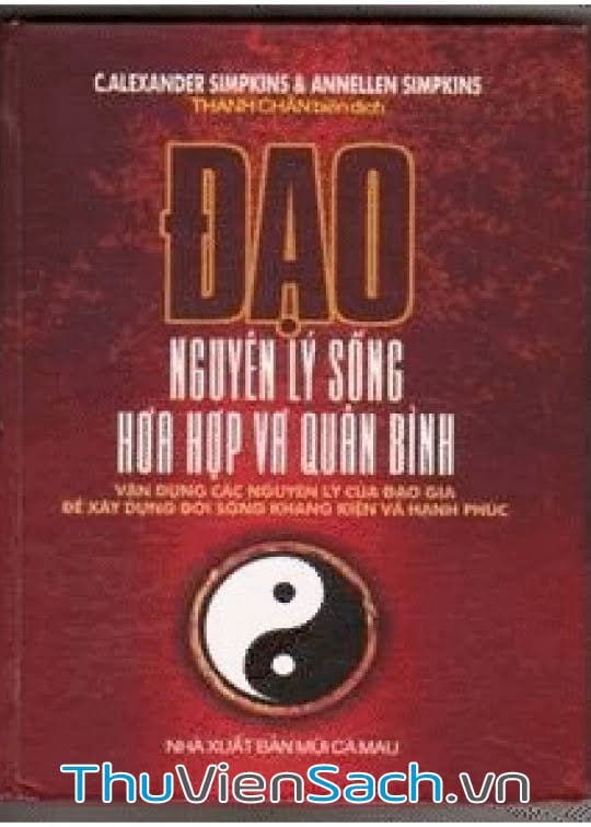 Ảnh bìa sách Đạo - Nguyên Lý Sống Hòa Hợp Và Quân Bình