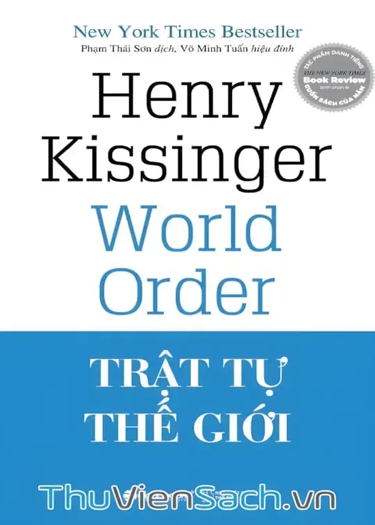 Ảnh bìa sách Trật Tự Thế Giới