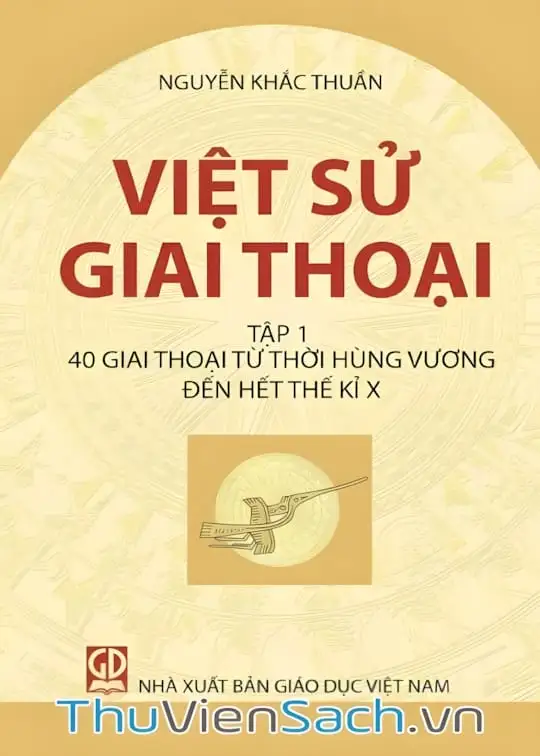 Ảnh bìa sách Việt Sử Giai Thoại