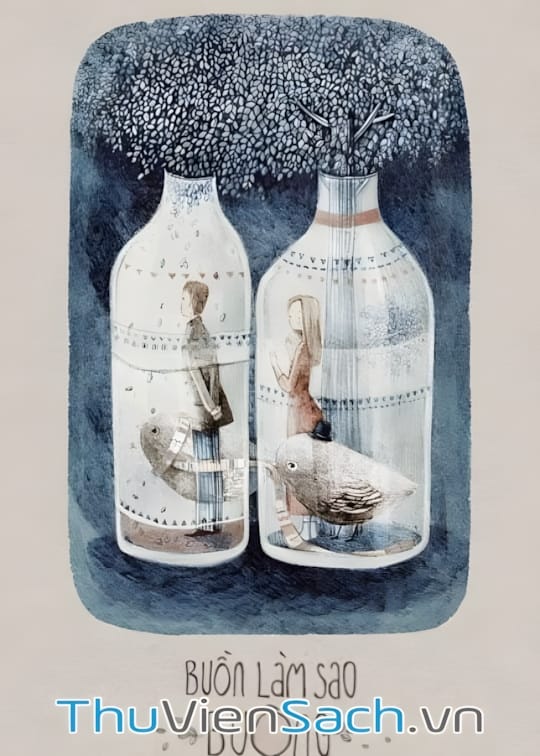 Ảnh bìa sách Buồn Làm Sao Buông