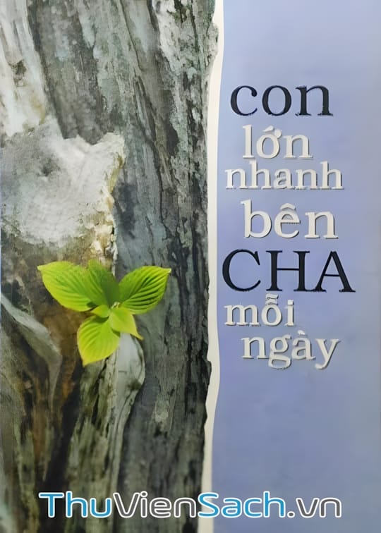 Ảnh bìa sách Con Lớn Nhanh Bên Cha Mỗi Ngày