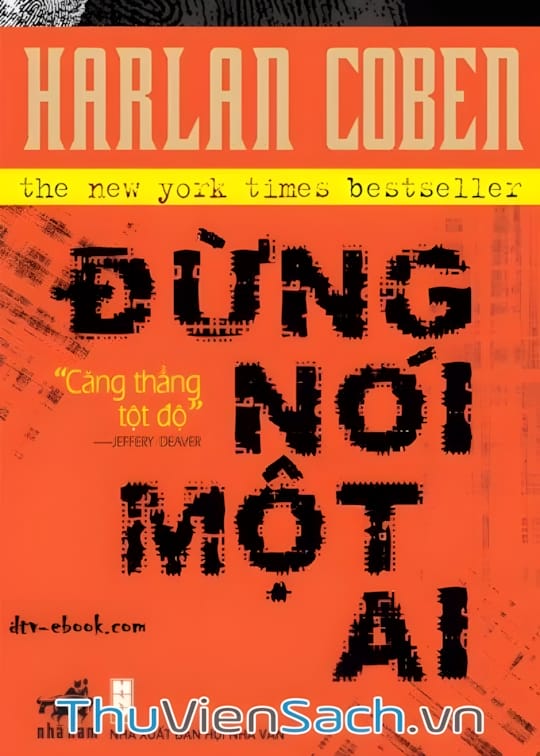 Ảnh bìa sách Đừng Nói Một Ai