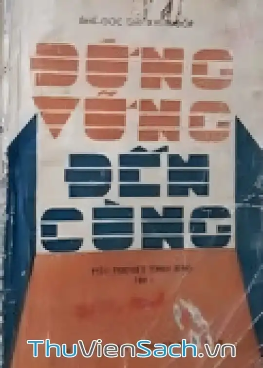 Ảnh bìa sách Đứng Vững Đến Cùng