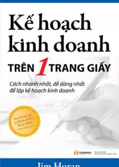 Ảnh Kế Hoạch Kinh Doanh Trên 1 Trang Giấy